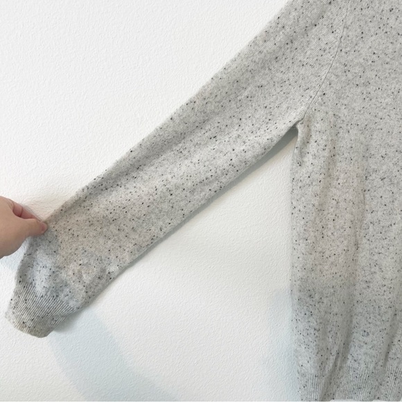 Pure Cashmere NYC x Cafe Leandra Unisex Crew Neck Sweater Fossil Size Small S - Picture 6 of 8